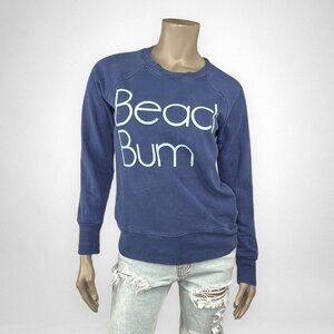 J.‎ CREW BEACH BUM Blue Crew Neck Sweatshirt XS